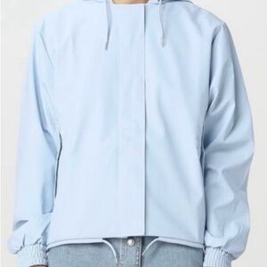 NWT RAINS Sky Blue Jacket XL